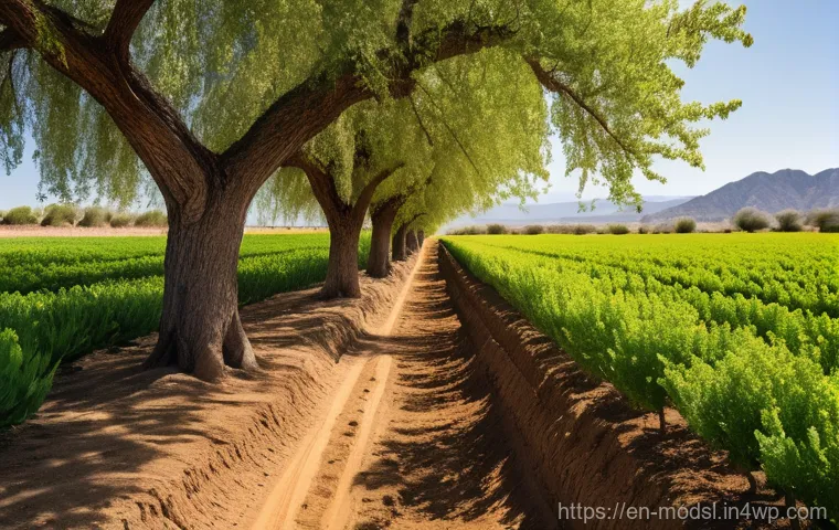 아그로포레스트리 시스템의 성공적인 사례 분석 - A serene and productive silvopasture scene on a warm summer day in upstate New York. Healthy, well-f...